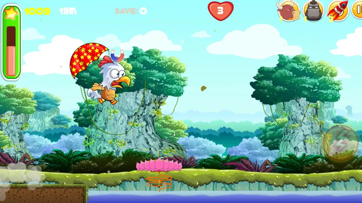 Portada de Run, chicken, run!