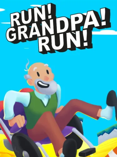 Portada de Run! Grandpa! Run!