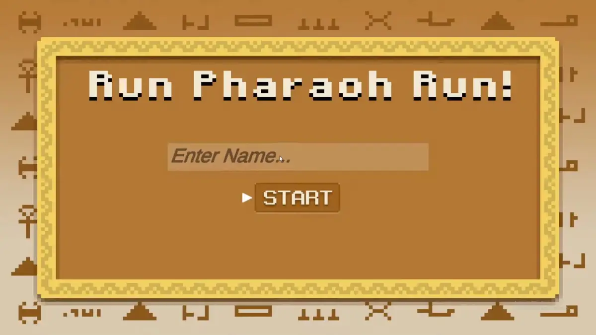 Portada de Run Pharaoh Run!