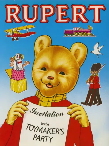 Portada de Rupert and the Toymaker’s Party