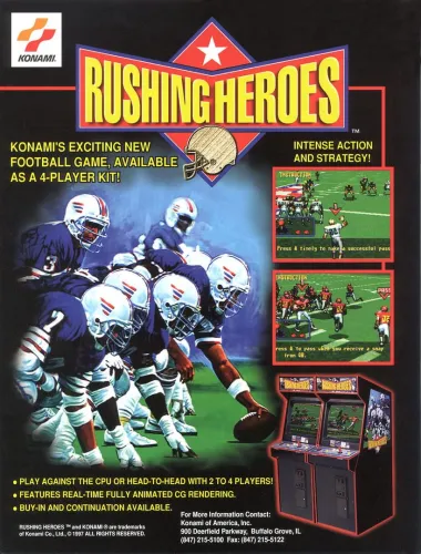 Portada de Rushing Heroes