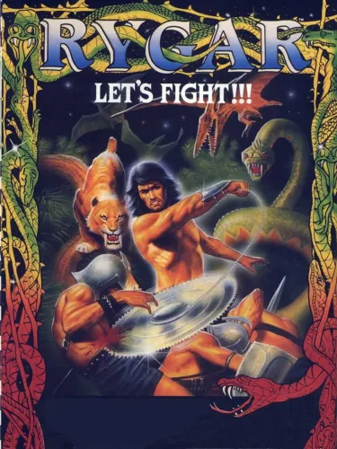 Portada oficial del videojuego Rygar