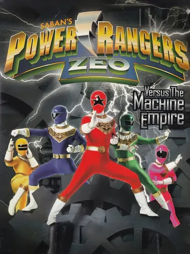 Portada de Saban’s Power Rangers Zeo Versus the Machine Empire
