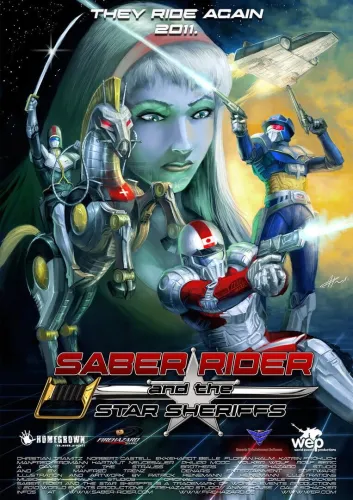 Portada de Saber Rider and the Star Sheriffs