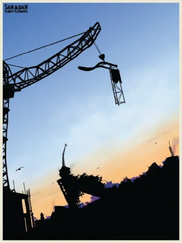 Portada de Sam & Dan: Floaty Flatmates