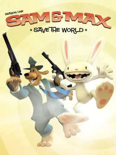 Portada oficial del videojuego Sam & Max: Save the World