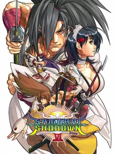 Portada oficial del videojuego Samurai Shodown VI