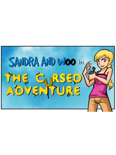 Portada de Sandra and Woo in the Cursed Adventure