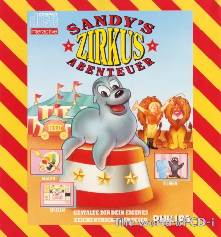 Portada de Sandy’s Circus Adventure