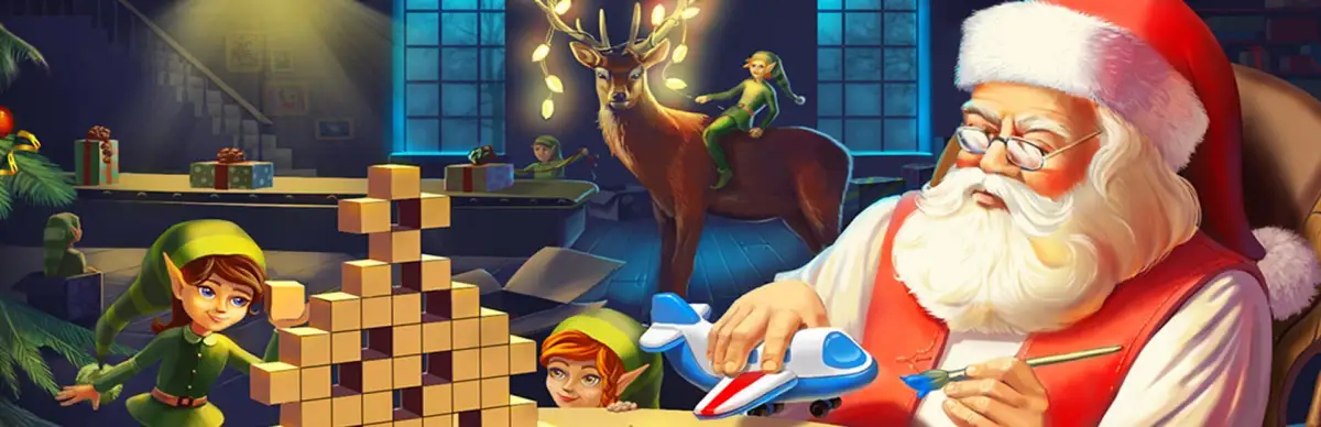 Santa’s Toy Factory Nonograms