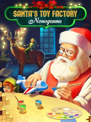 Portada de Santa’s Toy Factory Nonograms
