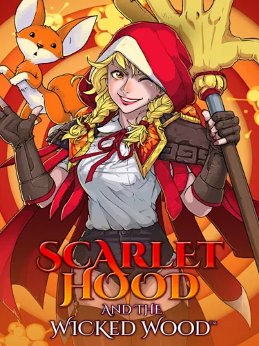 Portada oficial del videojuego Scarlet Hood and the Wicked Wood