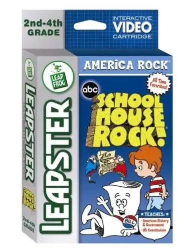 Portada oficial del videojuego Schoolhouse Rock!: America Rock
