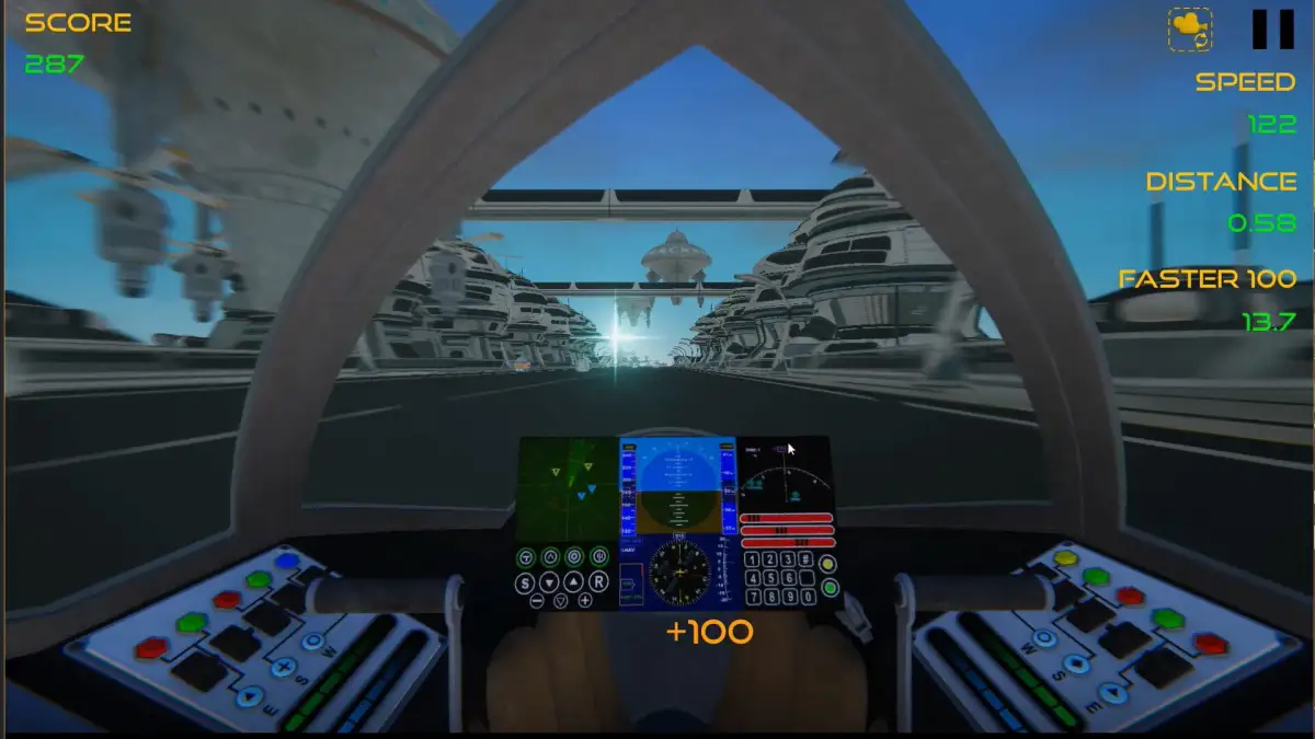 Sci-Fi Highway Racer