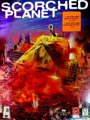 Portada de Scorched Planet