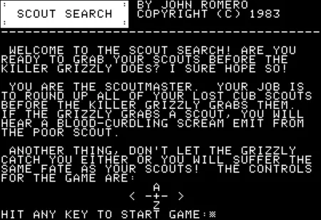 Portada de Scout Search