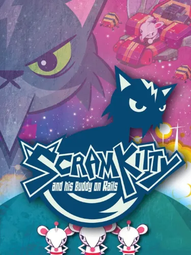 Portada de Scram Kitty and His Buddy on Rails