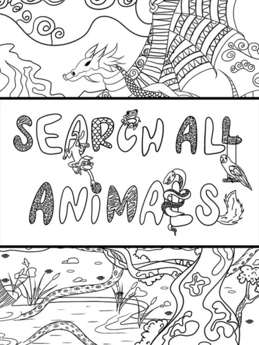 Portada de Search All: Animals