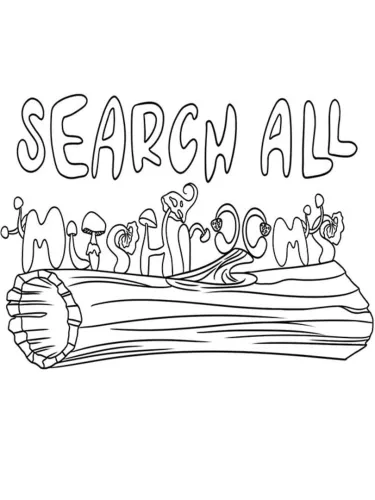 Portada de Search All: Mushrooms
