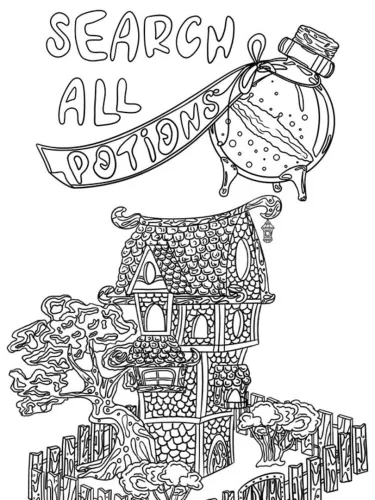 Portada de Search All: Potions