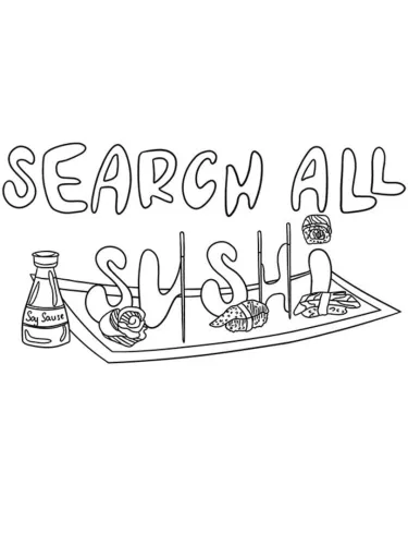 Portada de Search All: Sushi