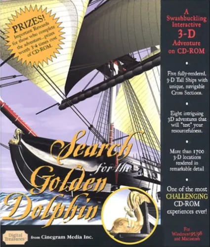 Portada de Search for the Golden Dolphin