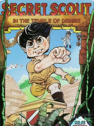 Portada de Secret Scout in the Temple of Demise