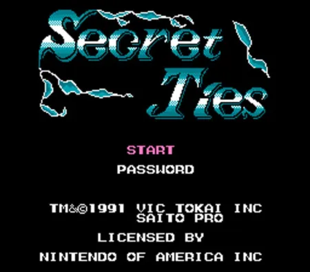 Portada de Secret Ties