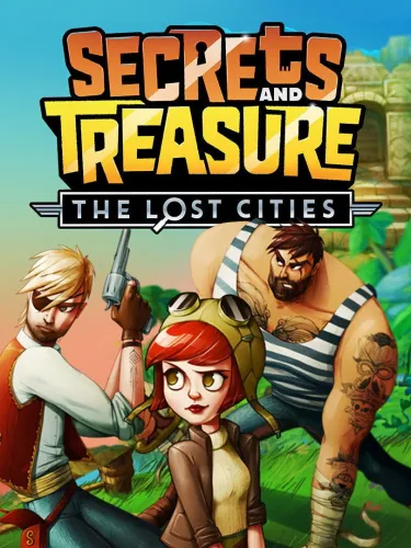 Portada de Secrets and Treasure: The Lost Cities