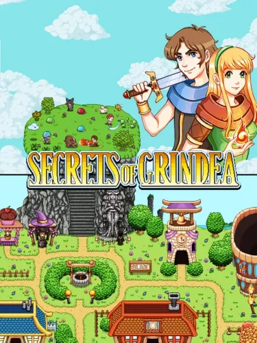 Portada oficial del videojuego Secrets of Grindea