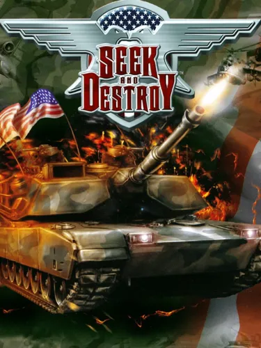 Portada oficial del videojuego Seek and Destroy