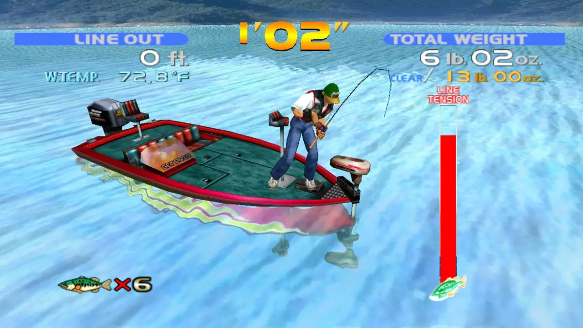 Portada de Sega Bass Fishing Challenge
