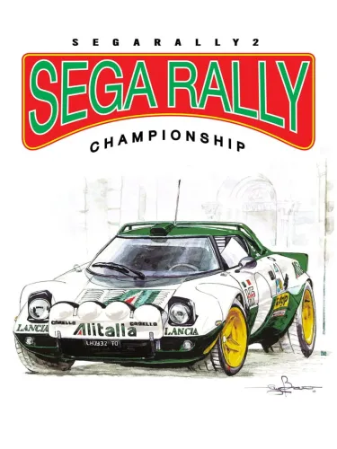 Portada de Sega Rally 2