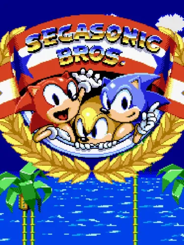 Portada de SegaSonic Bros.