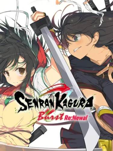 Portada de Senran Kagura Burst Re:Newal