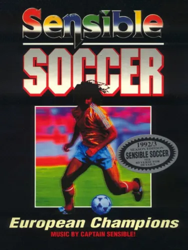 Portada oficial del videojuego Sensible Soccer: European Champions – 92/93 Edition