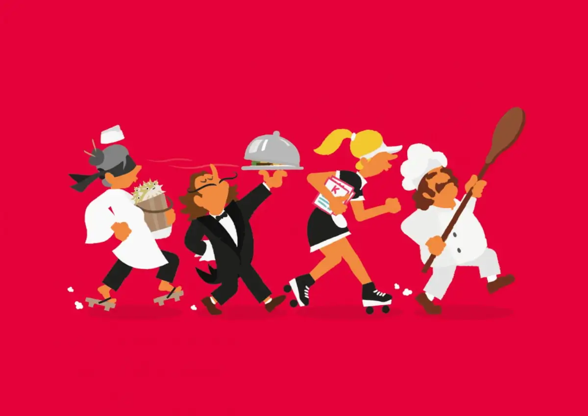 Served! A Gourmet Race