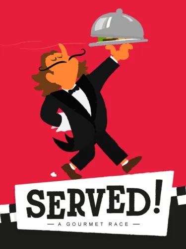 Portada de Served! A Gourmet Race