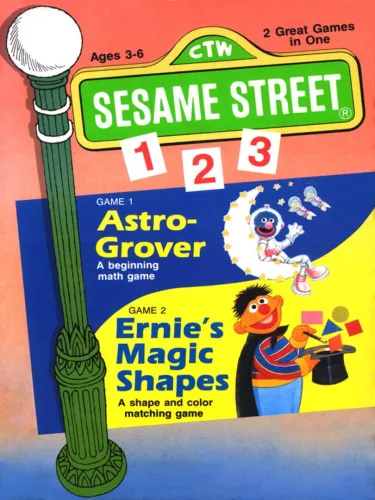 Portada de Sesame Street: 1-2-3