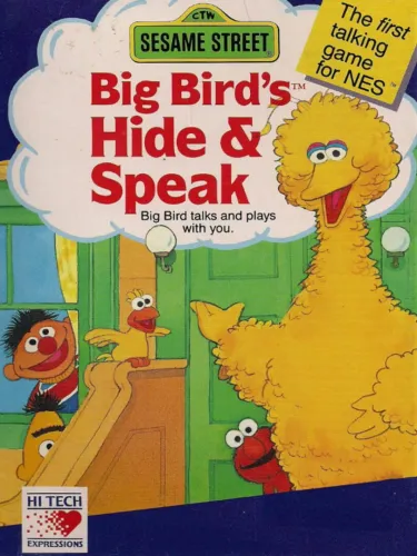 Portada de Sesame Street: Big Bird’s Hide & Speak