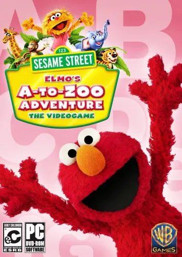 Portada de Sesame Street: Elmo’s A-to-Zoo Adventure the Videogame