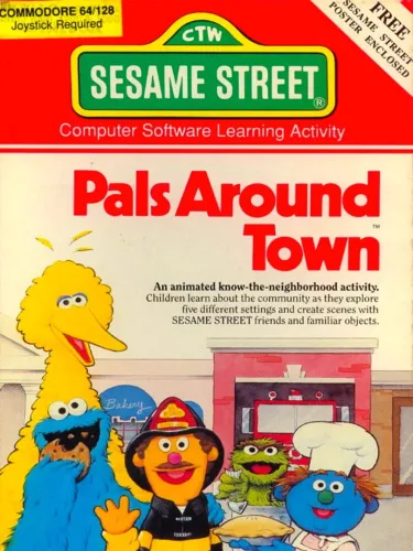 Portada de Sesame Street Pals Around Town