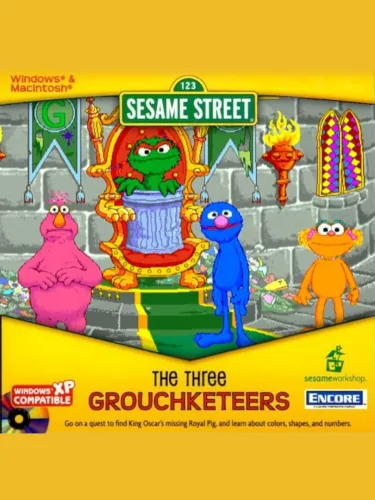 Portada de Sesame Street: The Three Grouchketeers