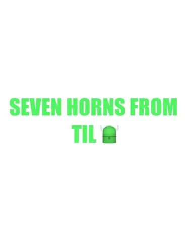 Portada de Seven Horns From Tilt