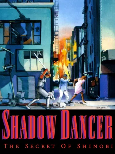 Portada de Shadow Dancer: The Secret of Shinobi