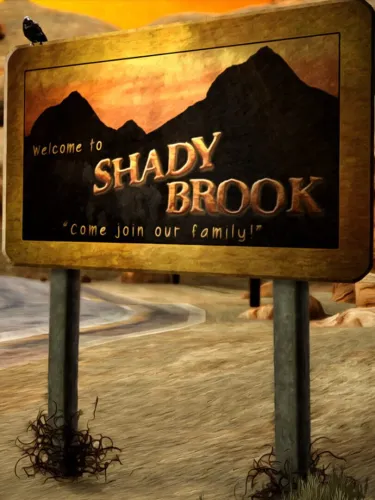Portada de Shady Brook – A Dark Mystery Text Adventure