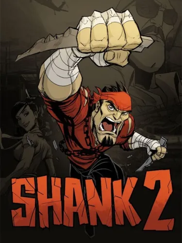 Portada oficial del videojuego Shank 2