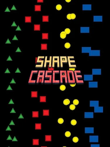 Portada oficial del videojuego Shape Cascade