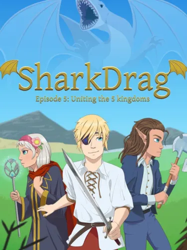Portada de SharkDrag Episode 5: Uniting the 5 Kingdoms