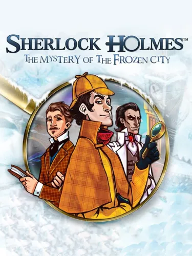 Portada de Sherlock Holmes and the Mystery of the Frozen City